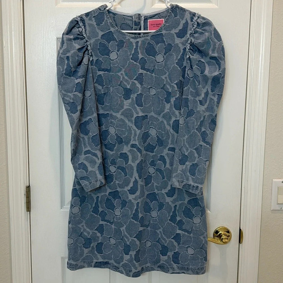 Kate Spade Abstract Peony Dress Size 12 - Picture 4 of 14